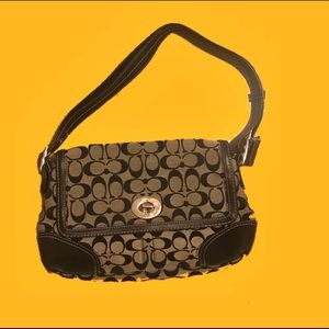 Vintage coach shoulder bag